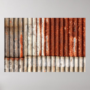 Poster fundo de textura ondulada enferrujada e zine antig