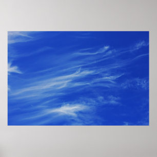 Pôster Fundo do céu azul.