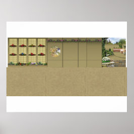 Poster fundo do diorama Rubicon 3