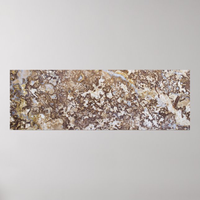 Poster Fundo do padrão Marble (Frente)