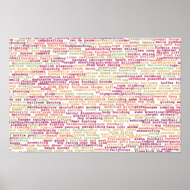 Poster Fundo Esportivo (Frente)