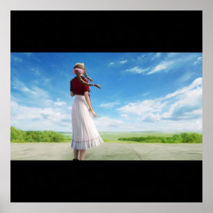 Poster Fundo FFVII Aerith