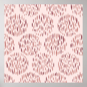 Poster Fundo geométrico aleatório. Um padrão perfeito. Vi