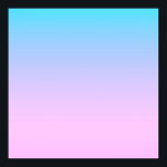 Poster Fundo gradiente azul e rosa<br><div class="desc">Cores gradientes azul e rosa.</div>