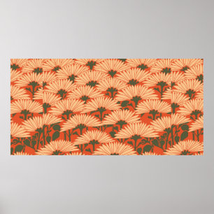 Poster fundo gráfico padrão