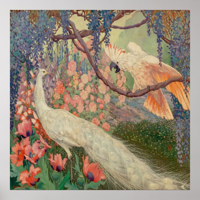 Poster Fundo Jessie Arms - Paisagem Exótica (Frente)