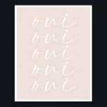 Poster Fundo Oui Oui Peach<br><div class="desc">Fundo Oui Oui Peach</div>