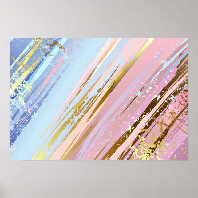 Poster Fundo Rosa Texturizado (Frente)