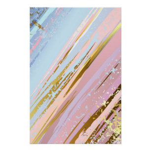 Pôster Fundo Rosa Texturizado