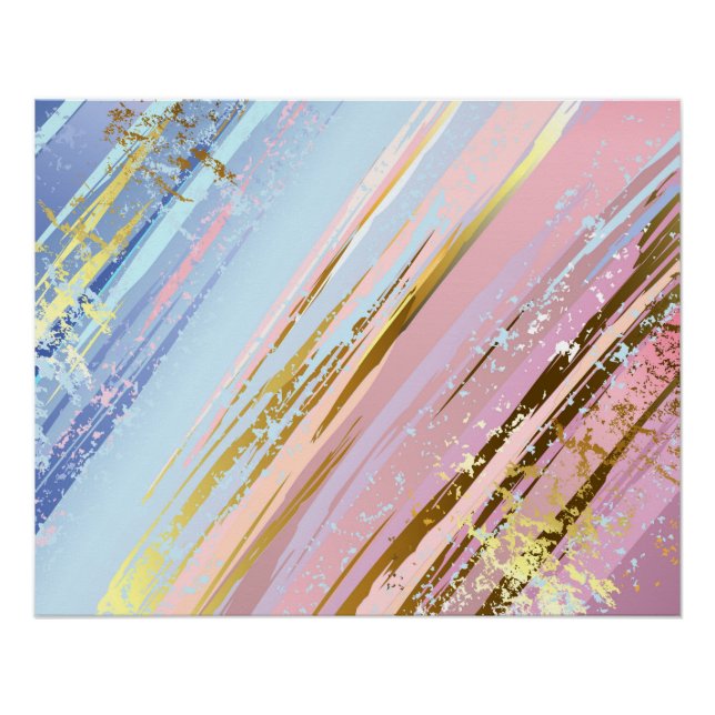 Pôster Fundo Rosa Texturizado (Frente)