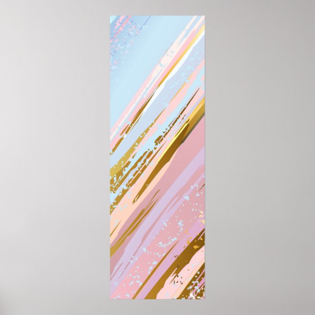 Poster Fundo Rosa Texturizado (Frente)