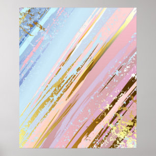 Poster Fundo Rosa Texturizado