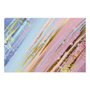 Pôster Fundo Rosa Texturizado