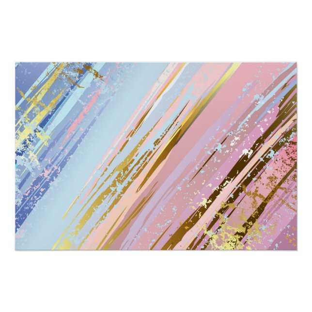 Pôster Fundo Rosa Texturizado (Frente)