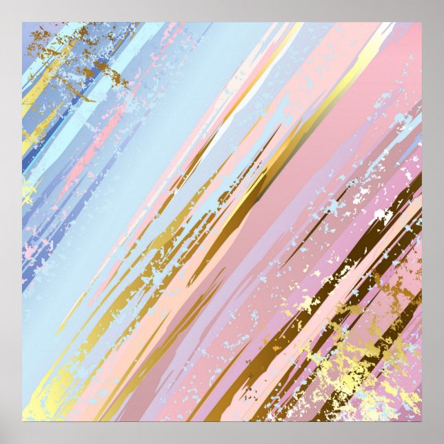 Poster Fundo Rosa Texturizado (Frente)