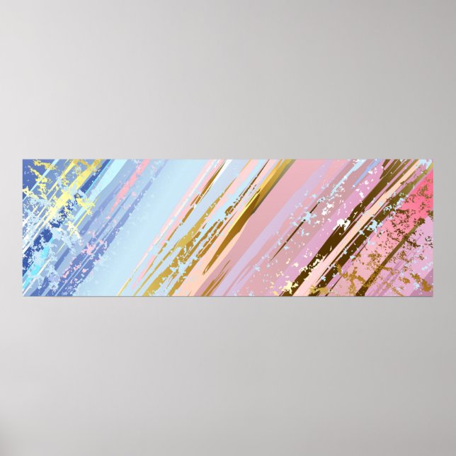 Poster Fundo Rosa Texturizado (Frente)