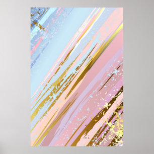 Poster Fundo Rosa Texturizado