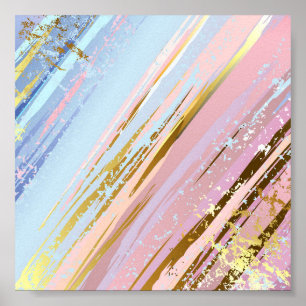 Poster Fundo Rosa Texturizado