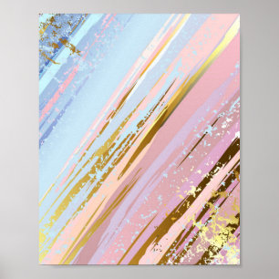 Poster Fundo Rosa Texturizado