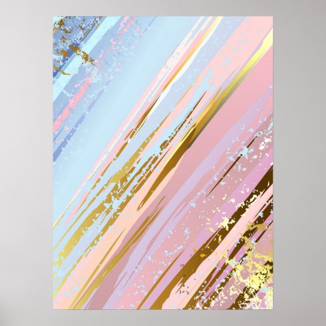 Poster Fundo Rosa Texturizado (Frente)