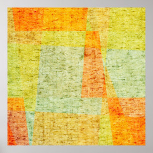Poster Fundo velho de ressonância com delicado abstrato t