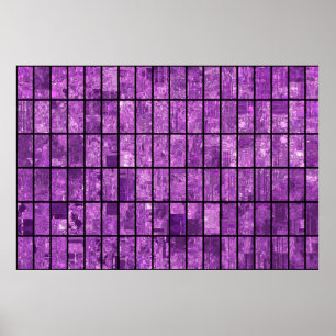 Poster Fundo violeta brilhante abstrato com glos