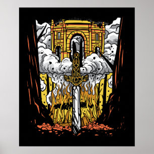 Poster Funeral de Exibição