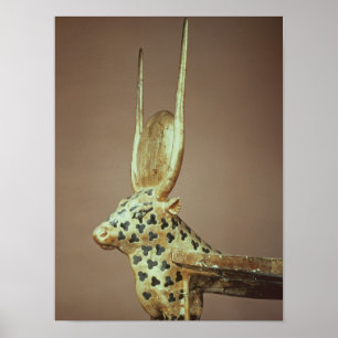 Pôster Funerary bedhead in the form of the sacred cow