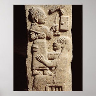 Poster Funerary stele of the scribe Tarhunpijas, Neo-Hitt