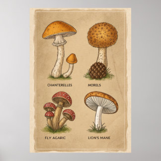 Poster Fungi Chronicles: Um estudo micológico antigo