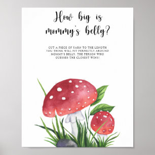 Poster Fungos - quão grande é a barriga da mamãe