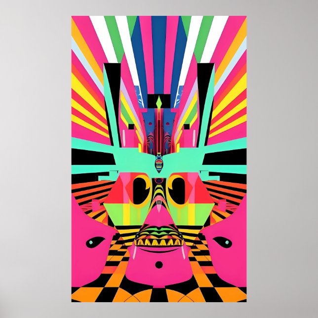 Poster Funhouse - Ken Gage Art (Frente)