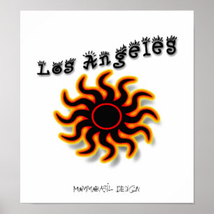 Poster Funky de Los Angeles!