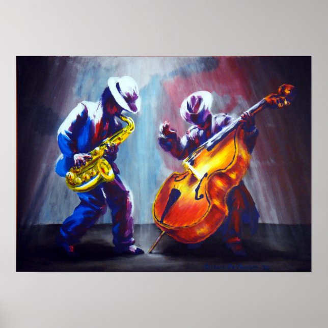 Poster Funky Duel (Frente)