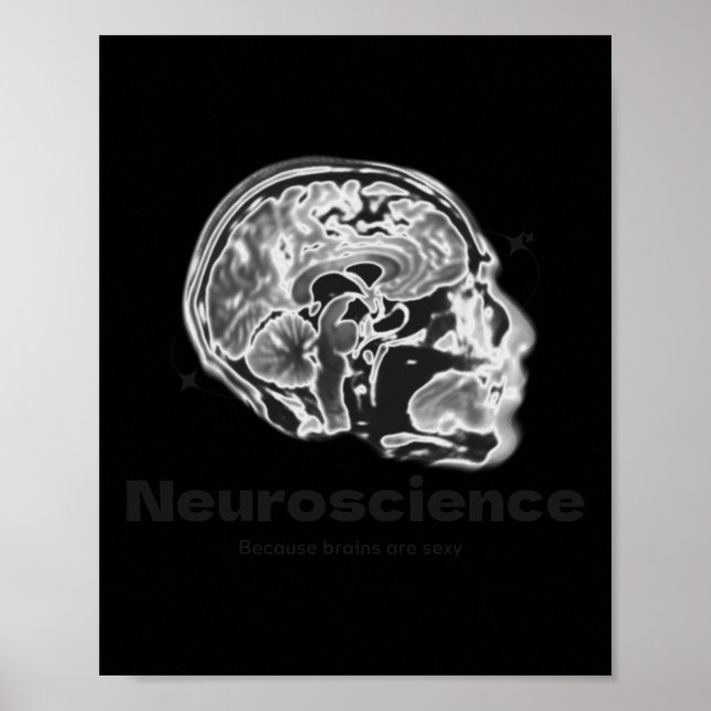 Poster Funky Nerdy Sticker (Frente)