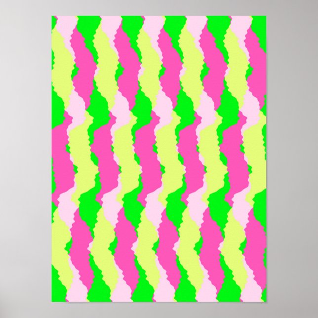 Pôster Funky Stripes 2011 (Frente)