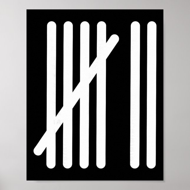 Poster Funny 67 Math Teacher Kindergarten Number Counting (Frente)