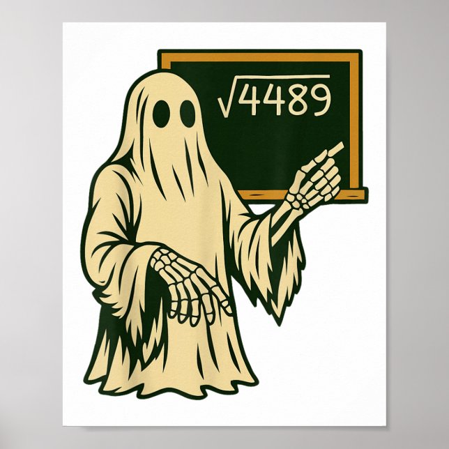 Poster Funny 67 Meme Square Root 4489 Slang Math Teacher  (Frente)