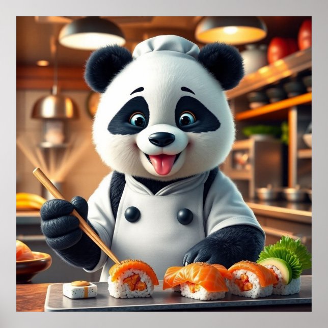 Poster Funny animal art – perfect gift for animal lovers  (Frente)