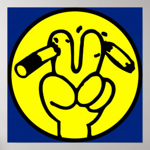 Pôster Funny Anti Smoking ⚠ Sinal Tailandês ⚠