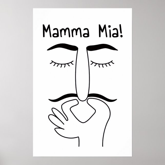 Poster funny bathroom wall art (Frente)