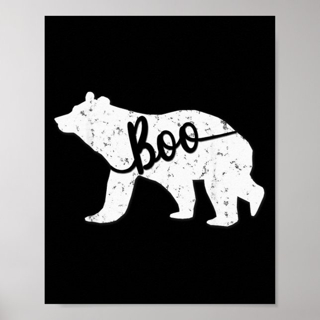 Poster Funny Boo Bear Nickname Matching Shirt  (Frente)