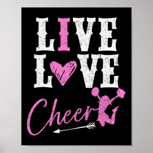 Poster Funny Cheerleader Liderança de Torcida Garotas Viv