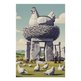 Pôster Funny chicken