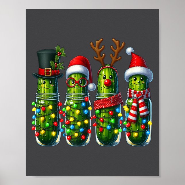 Poster Funny Christmas Ckles Holiday Lights  (Frente)