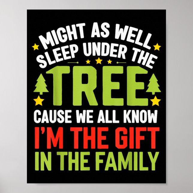 Poster Funny Christmas Kids Mens Christmas Pajamas Women  (Frente)