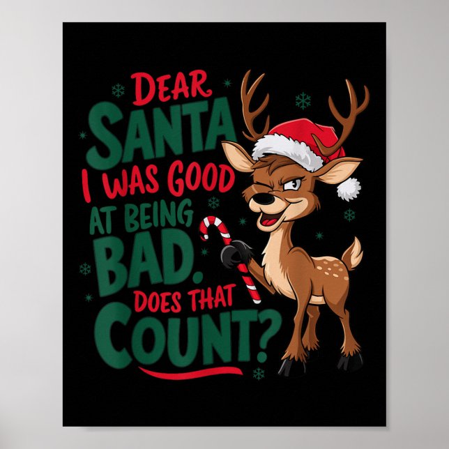 Poster Funny Christmas Quote  (Frente)