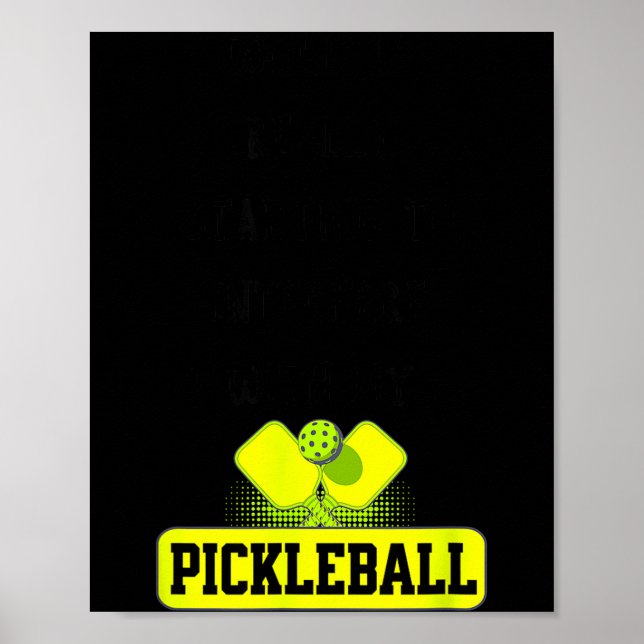 Poster Funny Ckleball Work Quote Ckleball Lover Office Jo (Frente)