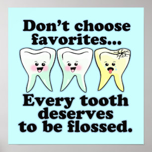 Poster Funny Dental Office Artwork