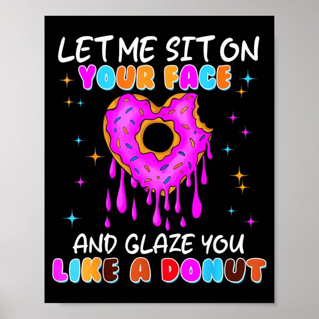 Poster Funny Embarring Donut Dirty Shirts For Women Adult (Frente)